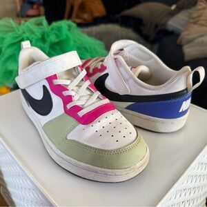 Nike Kids' Multicolor Strap Sneakers